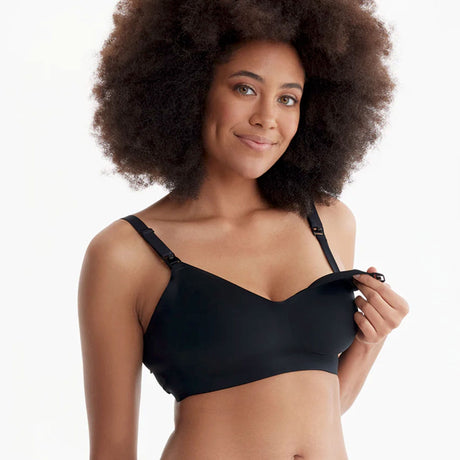Soutien-Gorge d'Allaitement Smooth YN21 - Noir-Mom Cozy-Noir-S-MC1-YN21-BLACK-CLÉMENT