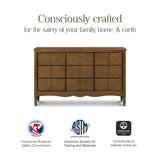 Commode 9 Tiroirs Liberty - Noyer-Namesake-MDB-M7128NL-CLÉMENT