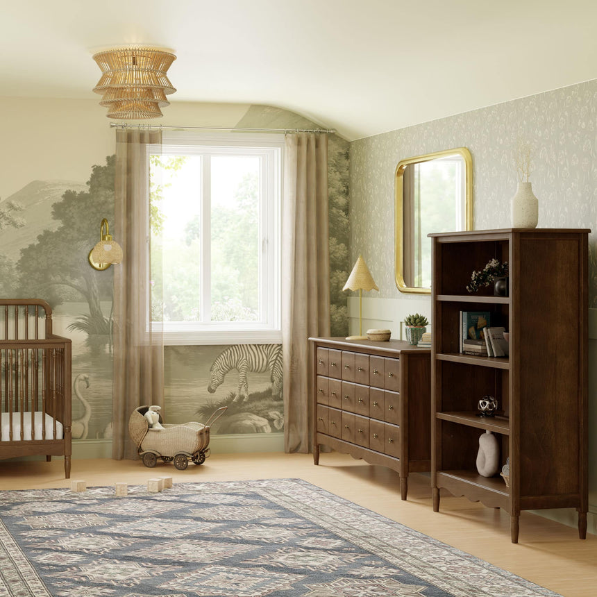 Commode 9 Tiroirs Liberty - Noyer-Namesake-MDB-M7128NL-CLÉMENT