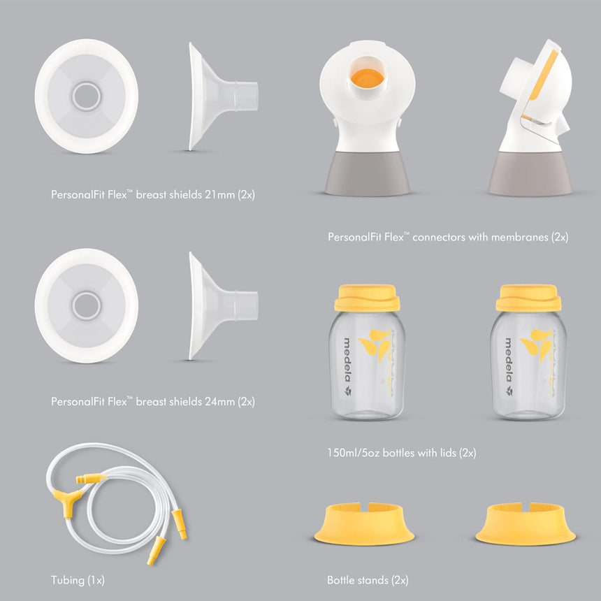 Ensemble De Double Expression PersonalFit Flex™ pour Freestyle™/ Swing Maxi™/ Duo-Medela-ME2-101045853-CLÉMENT