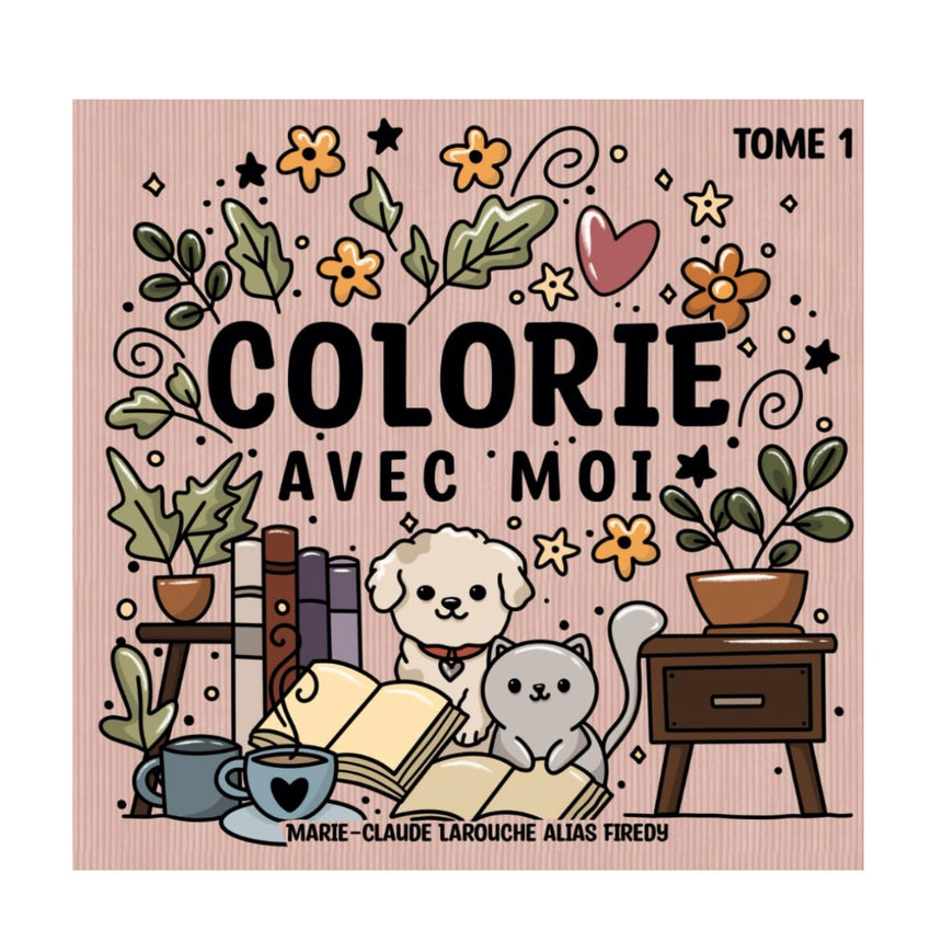 Colorie Avec Moi - Tome 1-Moments Ancres-MEA-COLORIE1-CLÉMENT