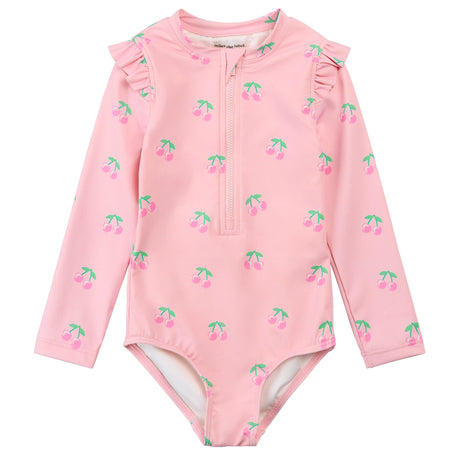 Maillot UV Manches Longues Cerises 12-24mois-Miles-Rose-12-18 m-MIL-26SMM14M08RB-CLÉMENT