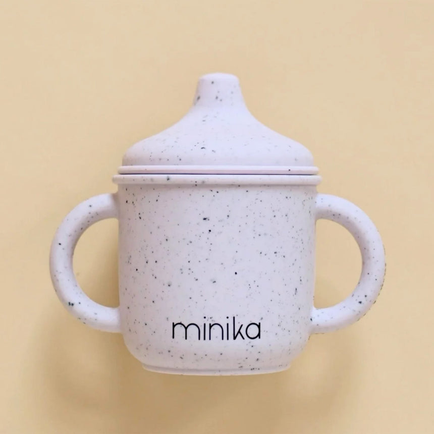 Verre à Bec en Silicone-Minika-Mauve-0-5 ans-MKA-VERREBEC-CLÉMENT