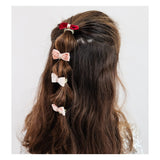 Élastiques à cheveux à nœuds en velours pailleté-Mimi Lula-MLU-192131-04-CLÉMENT