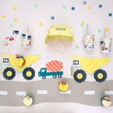 Serviettes en Papier (16) - Thèmatique De Construction-Meri Meri-MME-215065-CLÉMENT