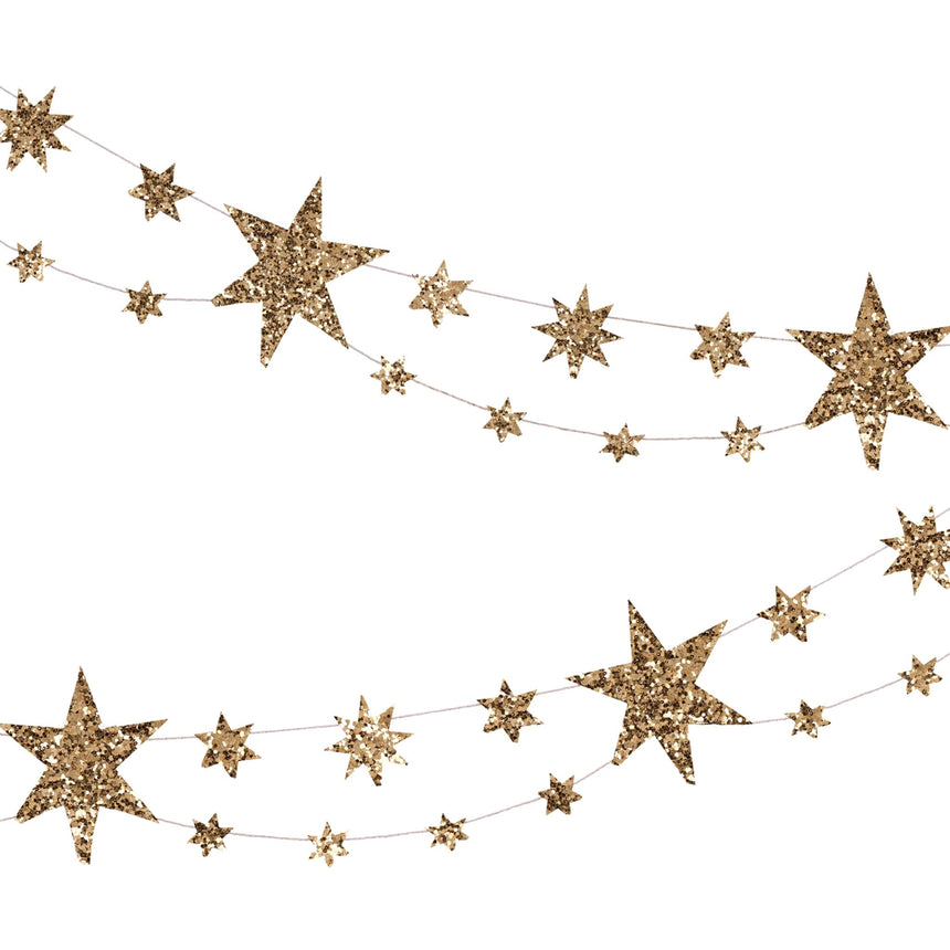 Guirlande d’étoiles scintillantes-Meri Meri-MME-224514-CLÉMENT
