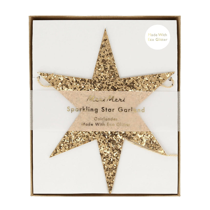Guirlande d’étoiles scintillantes-Meri Meri-MME-224514-CLÉMENT