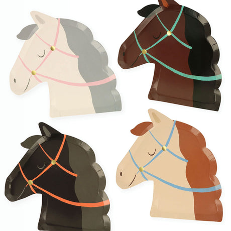 Assiettes de Carton (8) - Western-Meri Meri-MME-271336-CLÉMENT