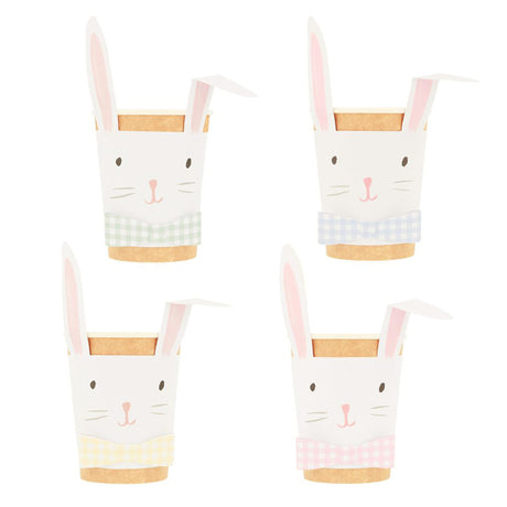 Verres en Carton (8) - Lapins-Meri Meri-MME-273740-CLÉMENT