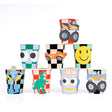 Verres de Carton (8) - Rétro Dinosaure-Meri Meri-MME-287394-CLÉMENT