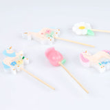 Bougies (5) Licornes-Meri Meri-MME-287880-CLÉMENT