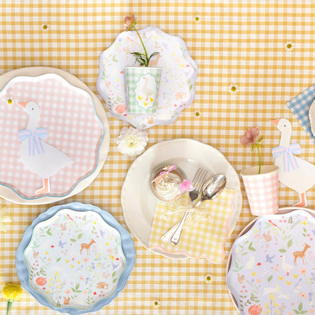Assiettes de Carton (8) Petits Animaux-Meri Meri-MME-298959-CLÉMENT