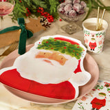 Assiettes en papier Père Noël (x 8)-Meri Meri-MME-303639-CLÉMENT