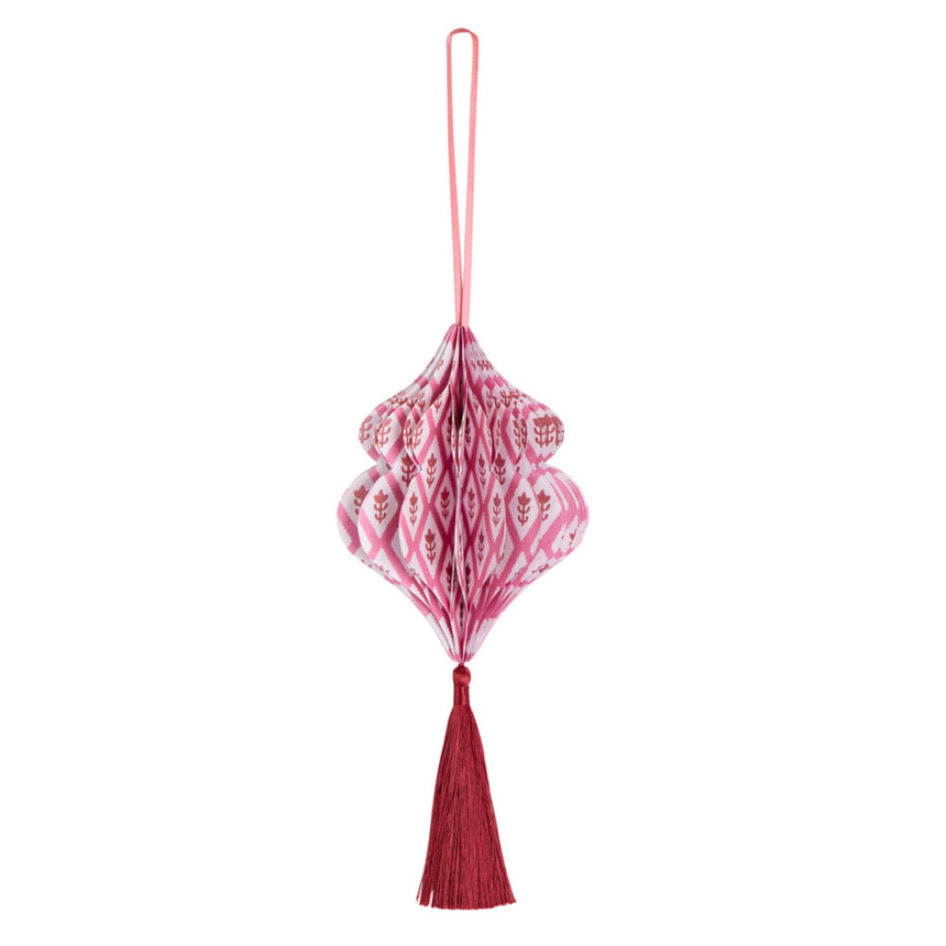 Décorations d’arbre en papier alvéolé Meri Meri x Molly Mahon (x 6)-Meri Meri-MME-304602-CLÉMENT