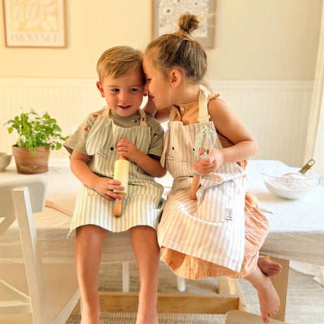 Tablier Mini Chef Lapin - Sauge-Micasso-MSO-TBCHEF-SG-CLÉMENT