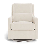 Fauteuil Berçant et Pivotant Como - Dune / Argent-Monte-MTE-COMO-DUNE-AR-CLÉMENT