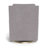 Fauteuil Berçant et Pivotant Como - Pebble Gris / Or-Monte-MTE-COMO-PEBB-OR-CLÉMENT