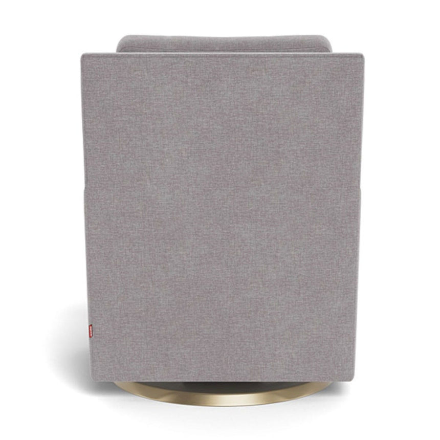 Fauteuil Berçant et Pivotant Como - Pebble Gris / Or-Monte-MTE-COMO-PEBB-OR-CLÉMENT