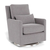 Fauteuil Berçant et Pivotant Como - Pepper Gris / Argent-Monte-MTE-COMO-PEPP-AR-CLÉMENT