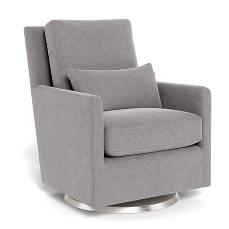 Fauteuil Berçant et Pivotant Como - Pepper Gris / Argent-Monte-MTE-COMO-PEPP-AR-CLÉMENT