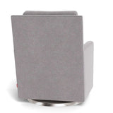 Fauteuil Berçant et Pivotant Como - Pepper Gris / Argent-Monte-MTE-COMO-PEPP-AR-CLÉMENT