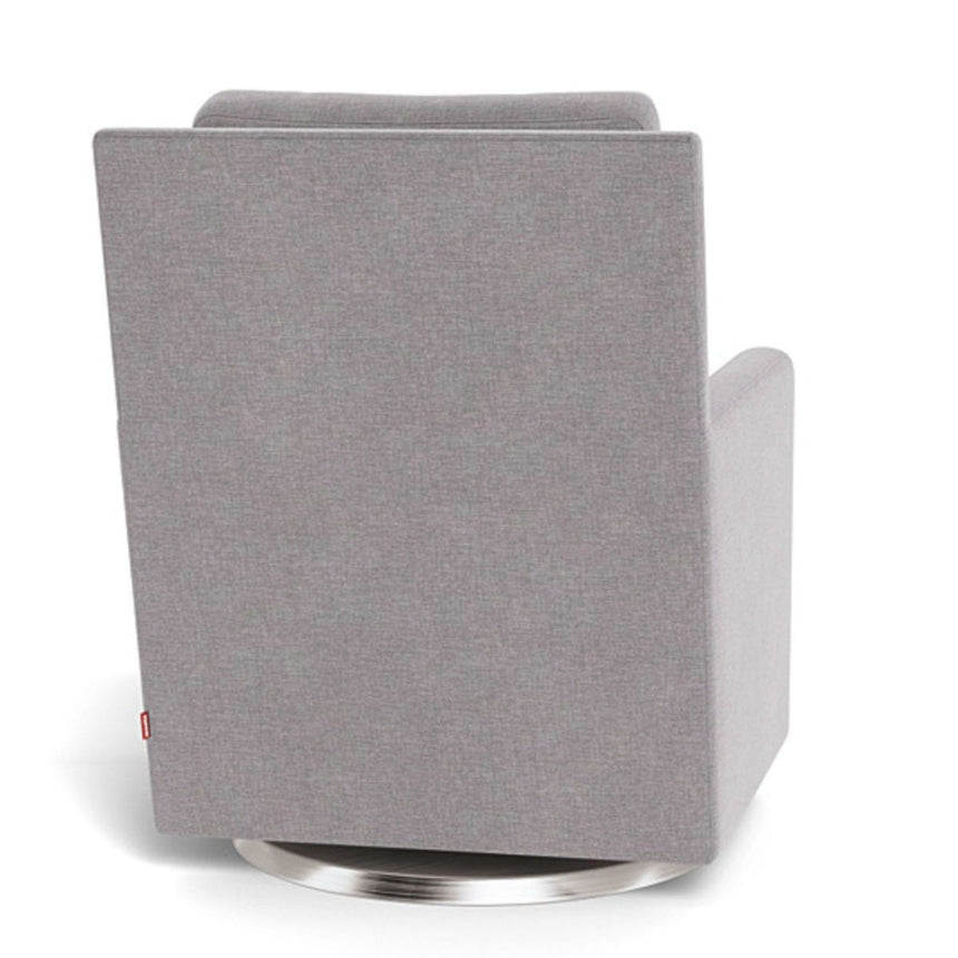 Fauteuil Berçant et Pivotant Como - Pepper Gris / Argent-Monte-MTE-COMO-PEPP-AR-CLÉMENT