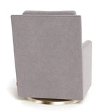 Fauteuil Berçant et Pivotant Como - Pepper Gris / Or-Monte-MTE-COMO-PEPP-OR-CLÉMENT