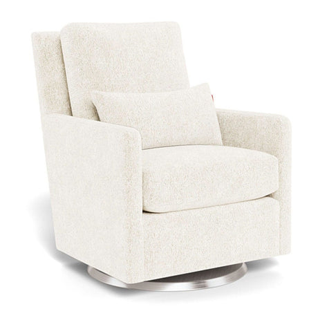 Fauteuil Berçant et Pivotant Como - Sherpa / Argent-Monte-MTE-COMO-SHEEP-A-CLÉMENT