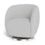 Fauteuil Berçant et Pivotant Gem - Fog grey / Argent-Monte-MTE-GEM-GREY-AR-CLÉMENT