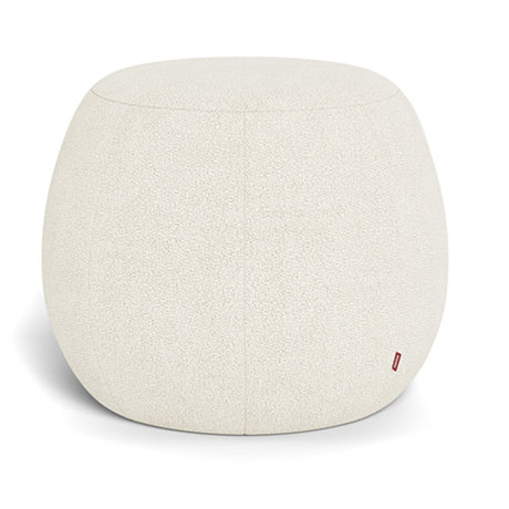 Tabouret Gem - Tissu Bouclé Ivoire-Monte-MTE-GEM-TAB-IVOR-CLÉMENT