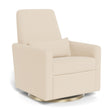 Fauteuil Pivotant Berçant et Inclinable Grano - Tissu Bouclé Biscuit / Or-Monte-MTE-GRANOBISCOR-CLÉMENT