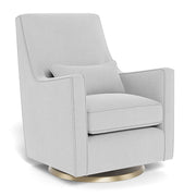 Fauteuil Berçant et Pivotant Luca - Ash / Or-Monte-MTE-LUCA-ASH-OR-CLÉMENT