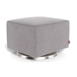 Tabouret Luca - Pebble Gris / Argent-Monte-MTE-LUCAPEBBGRA-CLÉMENT