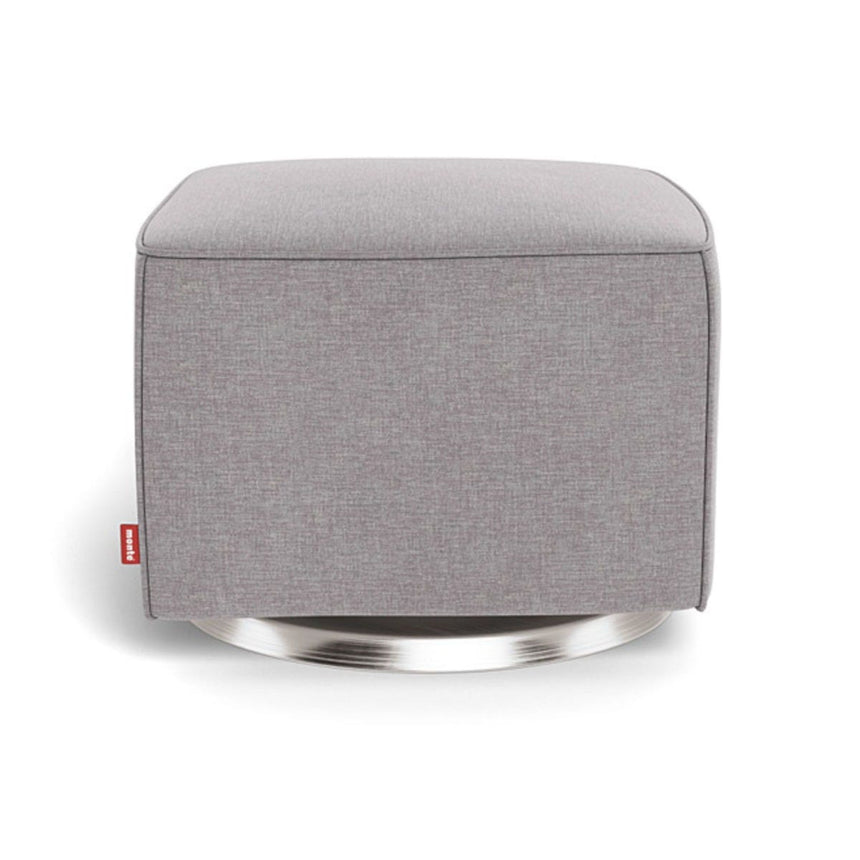 Tabouret Luca - Pebble Gris / Argent-Monte-MTE-LUCAPEBBGRA-CLÉMENT