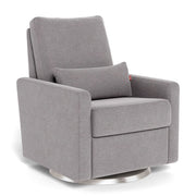 Fauteuil Berçant, Pivotant et Inclinable Matera - Pebble / Argent-Monte-MTE-MATERAPEBAR-CLÉMENT