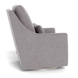 Fauteuil Berçant et Pivotant Vera - Pebble Gris / Argent-Monte-MTE-VERA-PEBB-AR-CLÉMENT