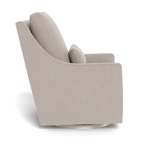 Fauteuil Berçant et Pivotant Vera - Sand / Argent-Monte-MTE-VERA-SAND-A-CLÉMENT
