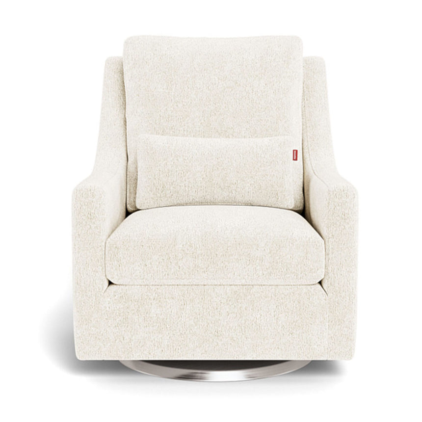 Fauteuil Berçant et Pivotant Vera - Sherpa / Argent-Monte-MTE-VERA-SHEEP-A-CLÉMENT