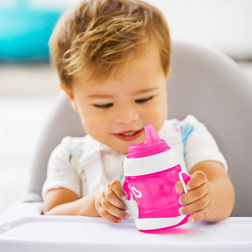 Gobelet avec Poignée 4oz - Rose-Munchkin-MUN-17313-28254A-CLÉMENT