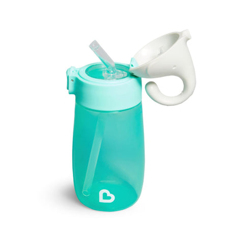 Gobelet avec Paille 12oz Flip N Lock - Elephant-Munchkin-MUN-17525-17535-CLÉMENT