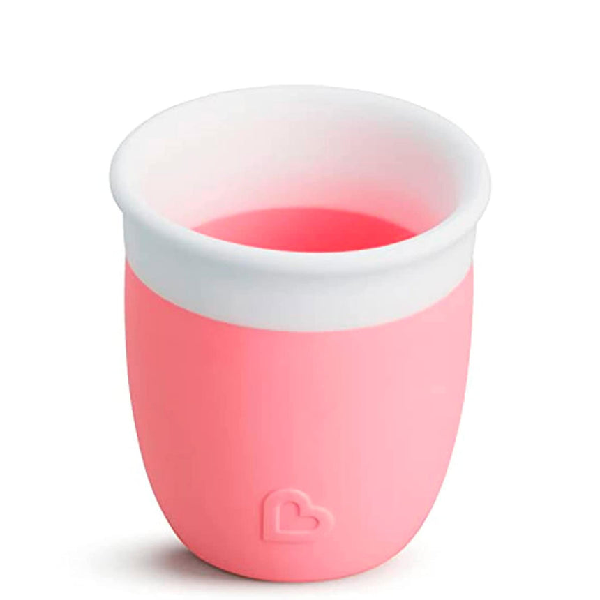 Petit Verre en Silicone 2oz - Corail-Munchkin-MUN-17776-CLÉMENT
