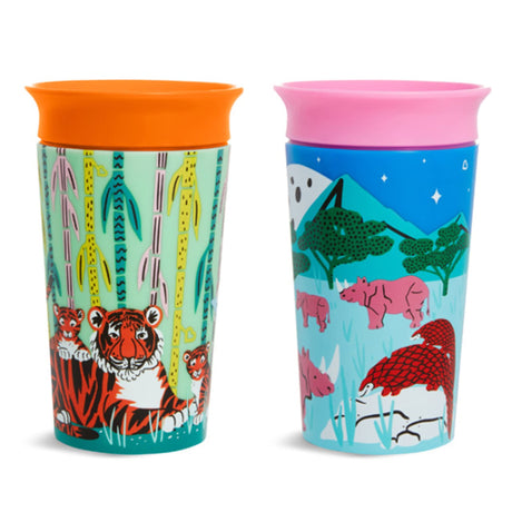 Verre (2) Miracle® 360° WildLove 9oz-Munchkin-MUN-17984-17994A-CLÉMENT