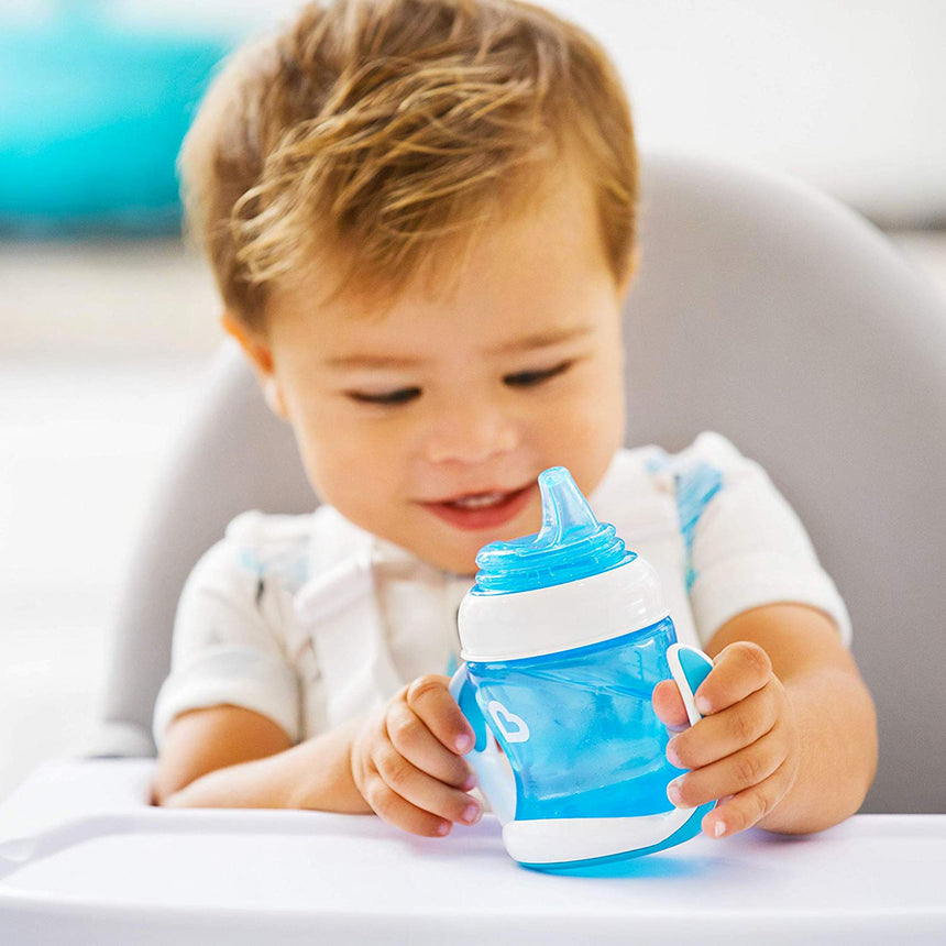 Gobelet avec Poignée 4oz - Bleu-Munchkin-MUN-21277-21287-CLÉMENT