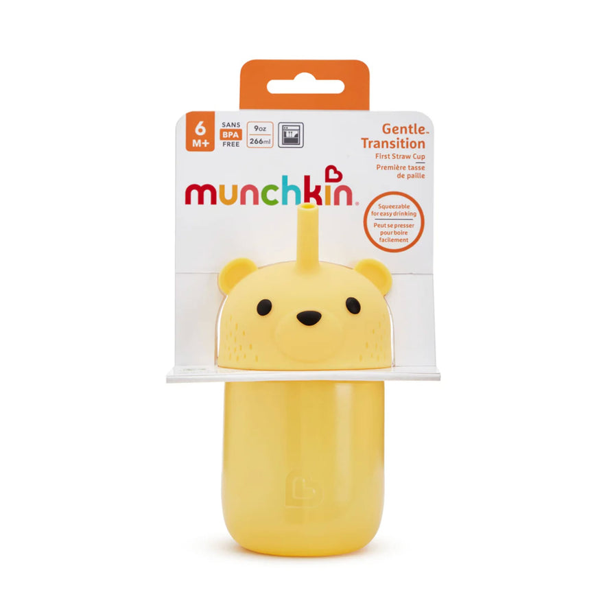 Gobelet À Paille - Ours-Munchkin-MUN-28140-CLÉMENT