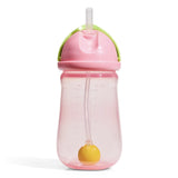 Gobelet Any Angle à Paille Lestée 10 oz - Rose-Munchkin-MUN-28285-SD-CLÉMENT