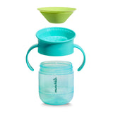 Tasse Gobelet d’Apprentissage Miracle 360° 7 oz (2) - Bleu/Jaune-Munchkin-MUN-28696P-CLÉMENT