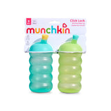 Gobelet antifuite Click Lock - Bleu/vert, 10 oz-Munchkin-MUN-28710P-CLÉMENT