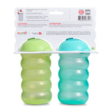 Gobelet antifuite Click Lock - Bleu/vert, 10 oz-Munchkin-MUN-28710P-CLÉMENT