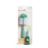 Brosse à Biberon 2-en-1 Ventouse Bristle™ - Sauge-Munchkin-MUN-38121-CLÉMENT