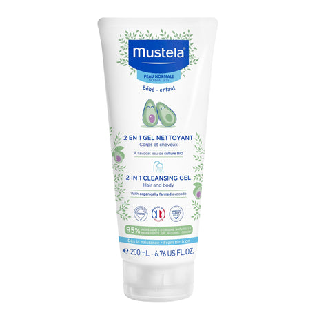 Savon 2 En 1 Pour Cheveux et Corps 200ml-Mustela-MUS-1100027-CLÉMENT